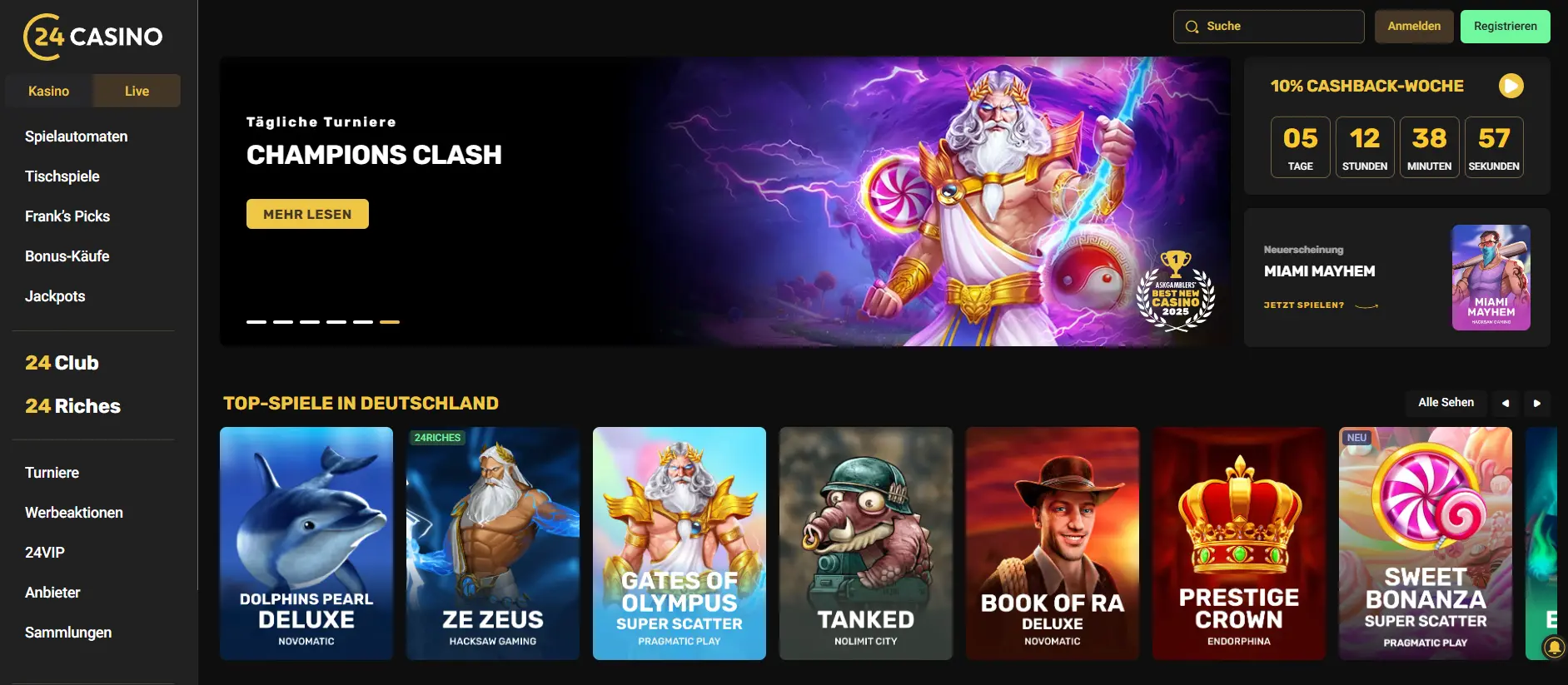 24Casino ist ein casino ohne deutsche lizenz - hier finden Sie Details 24Casino ist ein casino ohne deutsche lizenz